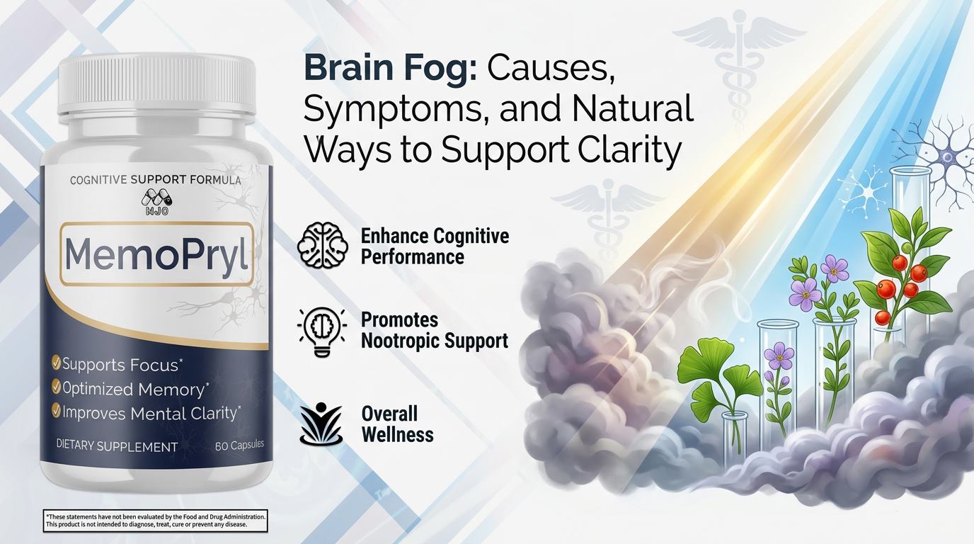 Brain fog causes and natural solutions