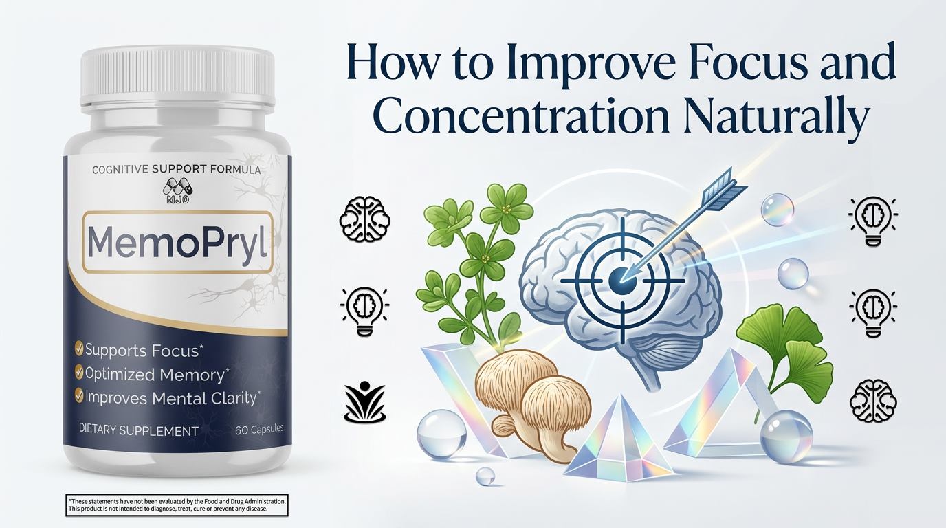Improve focus and concentration naturally