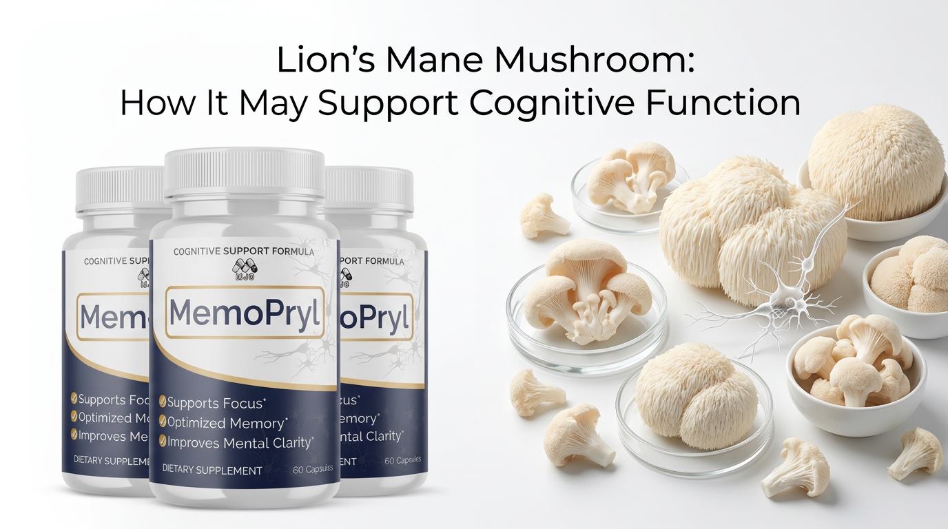 Lion's Mane Mushroom for brain health