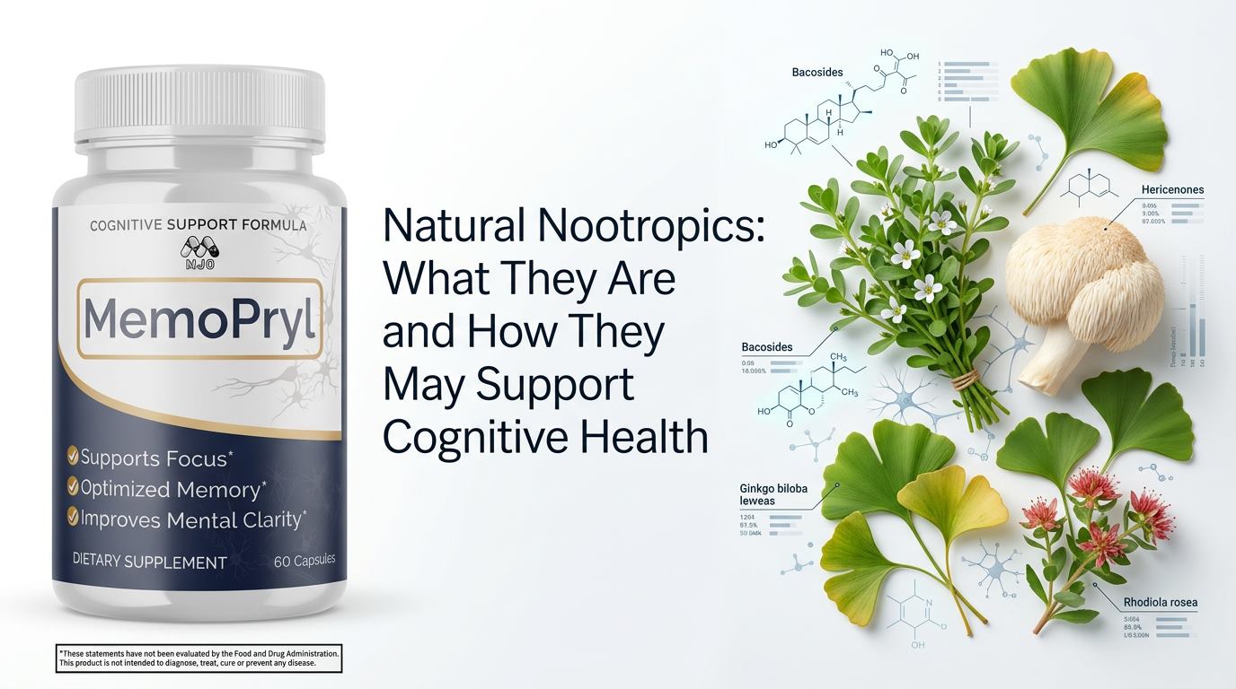 Natural nootropics explained
